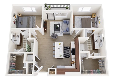 a floor plan of the crossings at carlsbad apartments